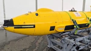 Drone sous-marin jaune Thales