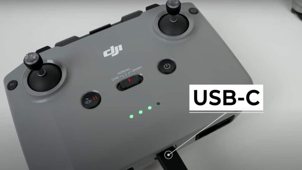 Télécommande DJI avec USB-C