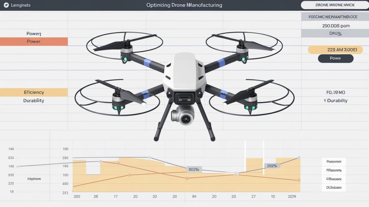 Analyse de fabrication d'un drone