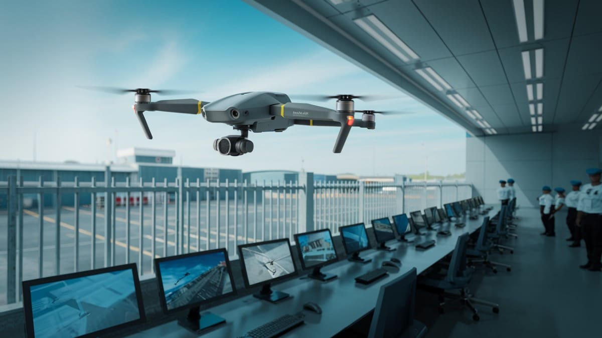 Surveillance par drone intelligent