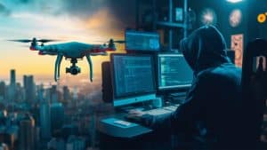 Hacker infiltrant un drone